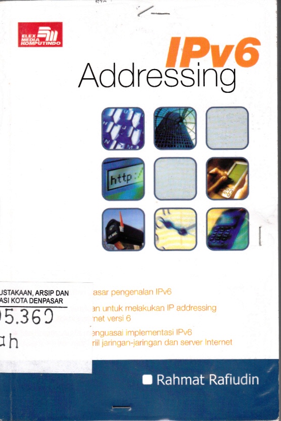 IPv6 Addressing / Rahmat Rafiudin